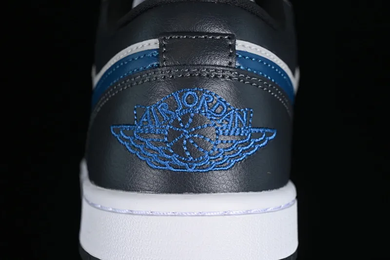 All categories Air Jordan Jordan series basketball shoes Air Jordan 1 Low G version pure original Air Jordan 1 Low AJ1 Joe 1 black gray blue hook low-top cultural basketball shoes DC0774-040